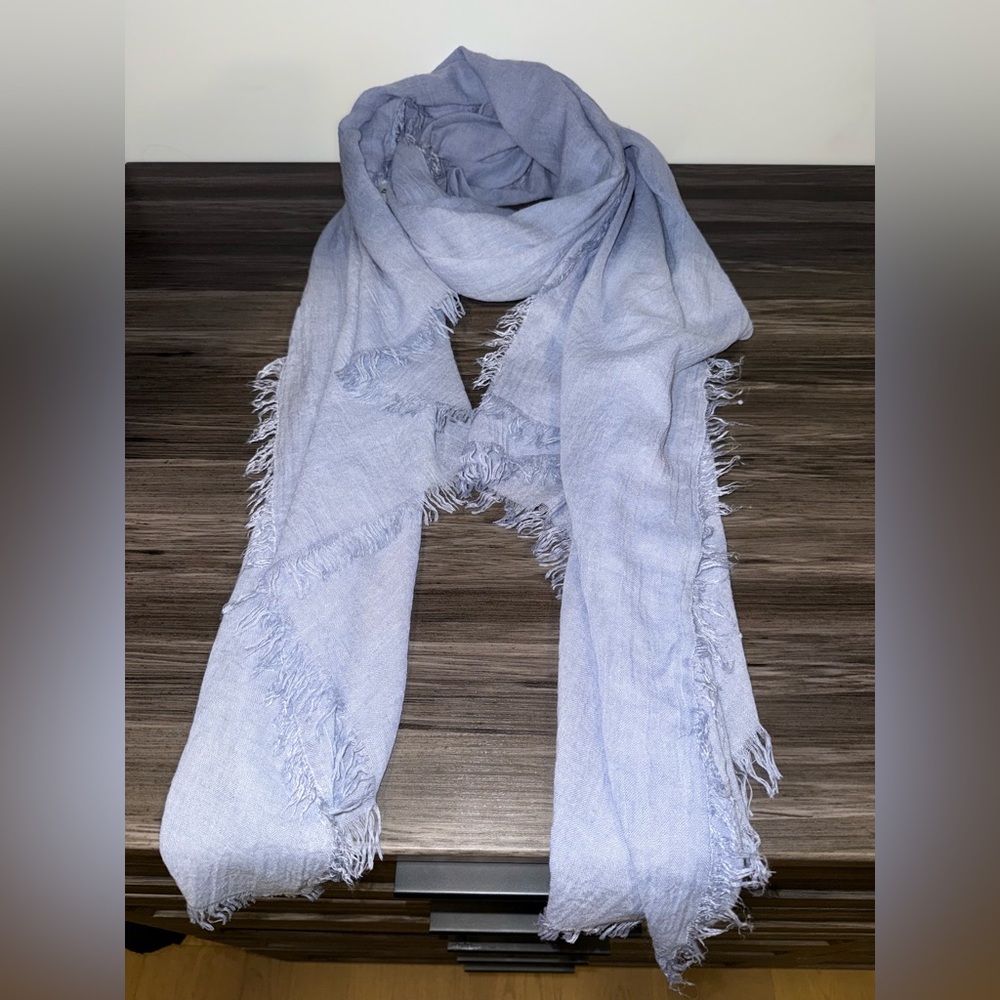 NWT Fraas Blue Scarf